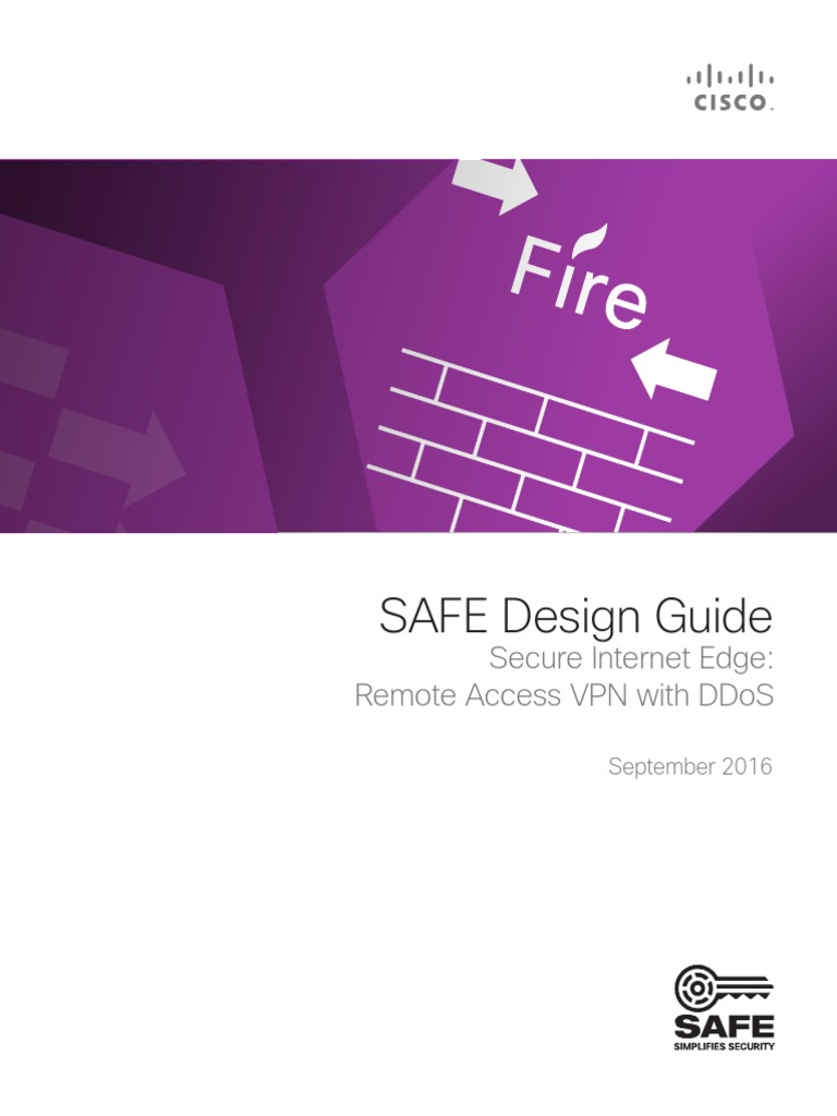 Safe Design Guide Edge Remote Access VPN Ddos | PDF | Virtual Private ...