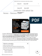 【 SENSOR CMP 】Qué es, funcionamiento, ubicación, fallas y soluciones