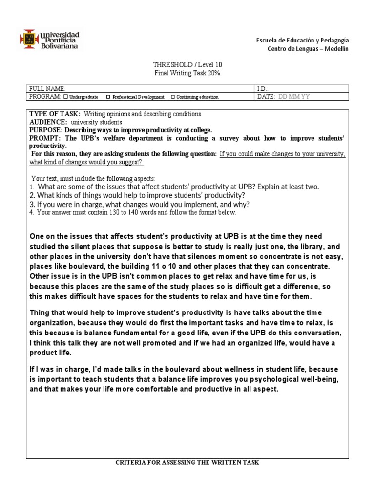 THRESHOLD Final Writing Task 20% - AndreaBedoya | PDF | Semiotics ...