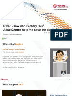 Sy07 - How Can Factorytalk Assetcentre Help Me Save The Day?