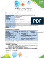Guía de actividades y Rubrica de evaluacion Fase Inicial - Reconocimiento