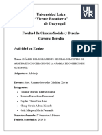 ANÁLISIS DEL REGLAMENTO GENERAL DEL CENTRO DE ARBITRAJE Y CONCILIACIÓN DE LA CÁMARA DE COMERCIO DE GUAYAQUIL - Odt