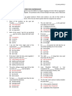 Section 1 Structure & Written Expression: (A) Were Impossible