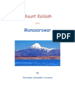 Mount Kailash and Manasarowar