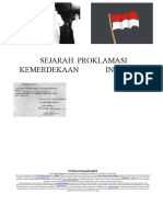 Sejarah Proklamasi Kemerdekaan Indonesia