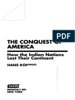 The Conquest of America (Cornerstone Books) by Hans Koning