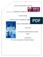 El Comercio Internacional y El Derecho Aduanero