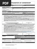 Transfer of Ownership: Current Subscriber Information