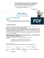 GUIA No.6 QUIMICA 10° II ESTEQUIOMETRIA