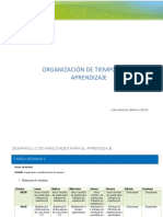 Organización y Planificación de Los Tiempos - Semana 3