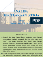 Analisis Kecelakaan