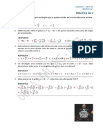 Calculo II - Práctica 4 sobre áreas máximas, puntos más cercanos y figuras geométricas