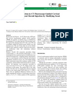 Radiation Dose Reduction in CT Fluoroscopy-Guided Cervical Transforaminal Epidural Steroid Injection by Modifying Scout and Planning Steps