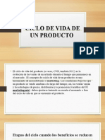 Ciclo de Vida de Un Producto