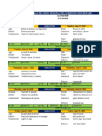 Menu Del 15 Al 21 de Junio