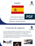 Protocolo de Negocios España