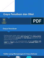 4th Gaya Penulisan dan Diksi