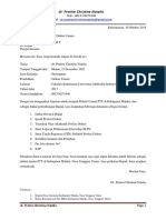 Surat Lamaran Dan CV DR Pratiwi 2019 PDF