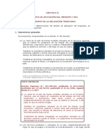 3.- Capitulo II Del ambito de aplicación del impuesto y del nacimiento de la obligacion tributaria