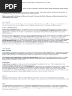 5 Mitigation of The Impacts of Land Development Waste Disposal and Construction On Coasts