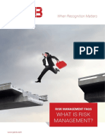 What Is Risk Management?: When Recognition Matters