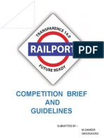 Competition Brief AND Guidelines: Submitted by - M.Sameer 16010161052