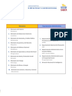 Ministerio y Departamentos Administrativos PDF