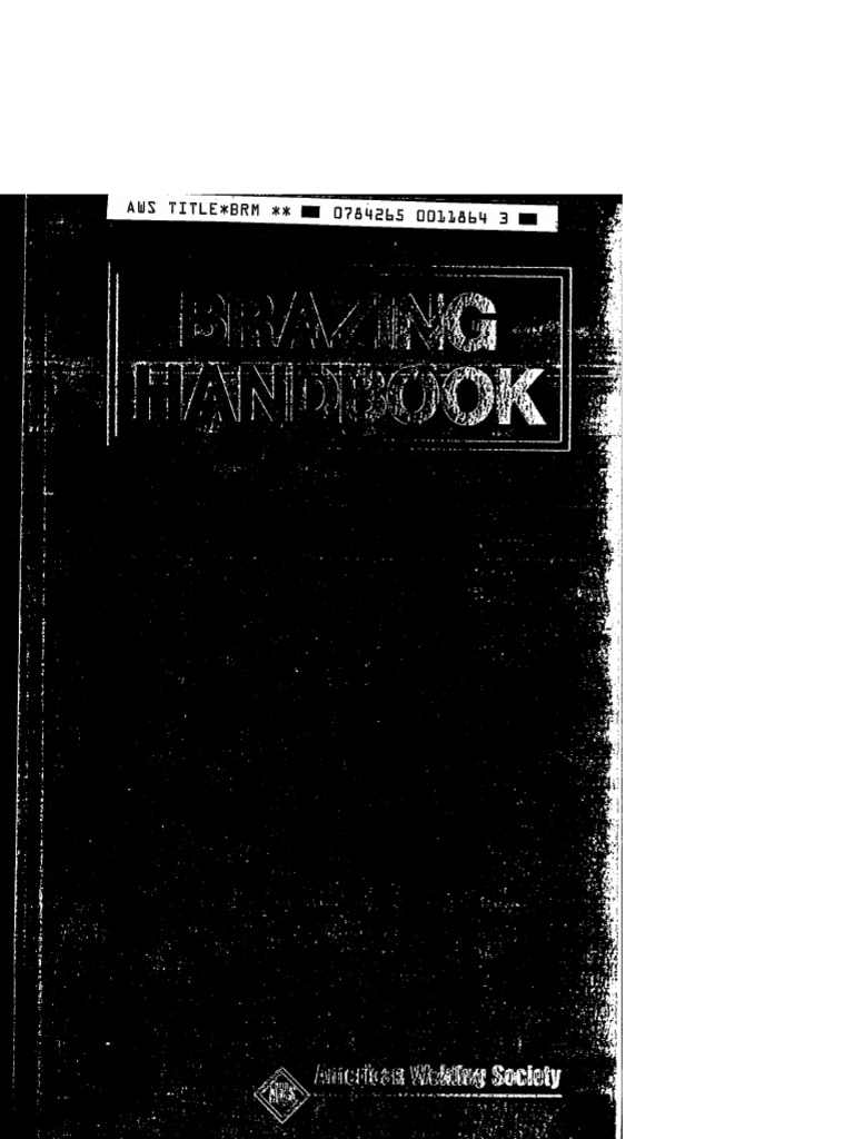 Aws Brazing Handbook PDF PDF