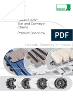Habachain® Slat and Conveyor Chains Product Overview: Habasit - Solutions in Motion