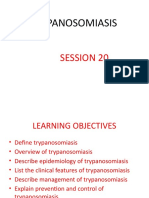 Session 20 Trypanosomiasis