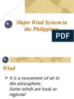 Major Wind System in The Philippines