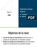 Problemas de MRU - DIAPOSITIVAS