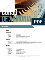 CURSO ARMONIA-Programa