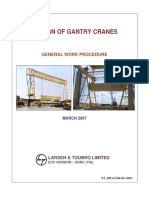 Gantry Cranes-Design Procedure