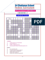 Sparkling Summer Worksheets: Chemistry - 9