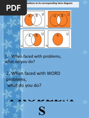 DAY 12-15 (WORD PROBLEMS INVOLVING SETS)