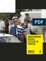 Independent Voices Stifled in Tunisia
