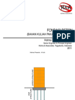 Fondasi Bangunan Gedung PDF