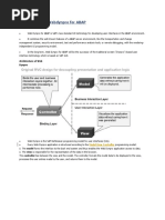 Architecture of Webdynpro For Abap