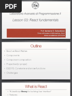 Lezione03 Intro A React PDF