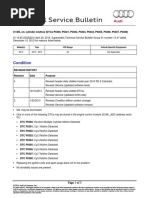 Technical Service Bulletin: Condition