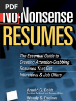 Download No Nonsense Resumes by Hamadriade SN46608241 doc pdf