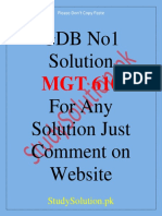 Mgt610-Gdb-Solution - PDF Version 1