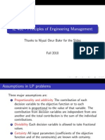 IE 400 - Maximizing Milk Chocolate Production