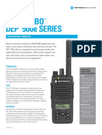 Mototrbo DEP E Series: You'Re Better, Connected