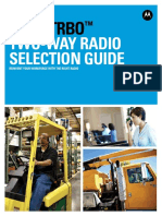 Two-Way Radio Selection Guide: Mototrbo