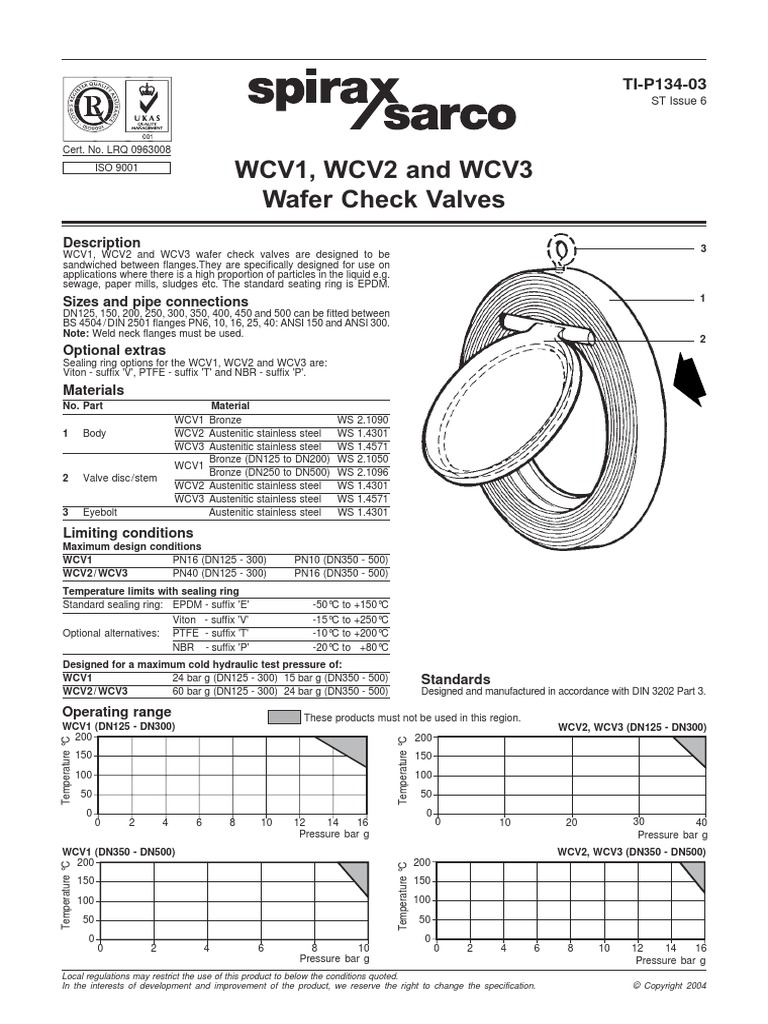 p134 03 PDF | PDF | Valve | Stainless Steel