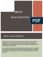 UNIT-6: Noise Reduction