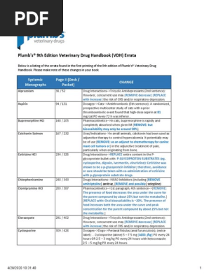 健康・医学 Plumb's vetarinary drug hundbook 9th ed. Plumb's Veterinary Drug Handbook, 9ed BY D. Plumb - Charrans.com