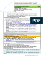 Check List Documentos Candidatos